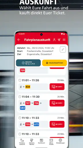 Rheinbahn App & eezy.nrw screenshot