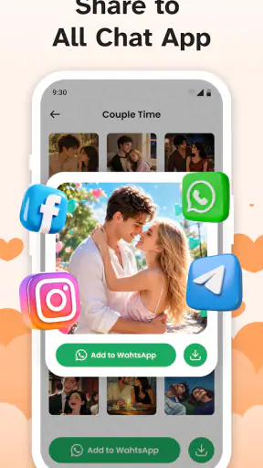 Romantic Sticker: Love Sticker screenshot
