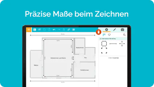 RoomSketcher für Tablets screenshot