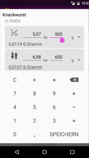 rShopping Einkaufsliste screenshot