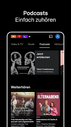 RTL+ screenshot