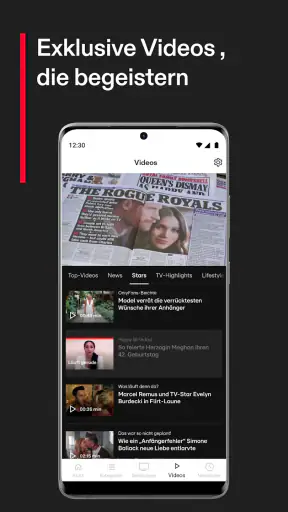 RTL.de: News, Stories & Videos screenshot