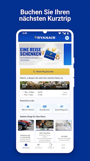 Ryanair screenshot