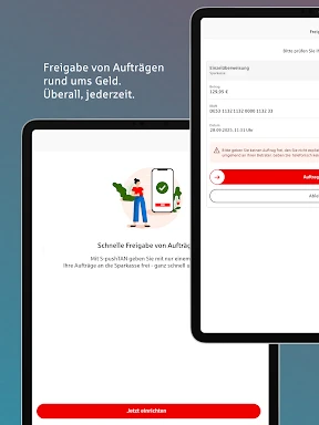 S-pushTAN - sichere Freigaben screenshot