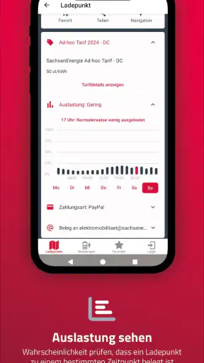 SachsenEnergie StromTanken screenshot