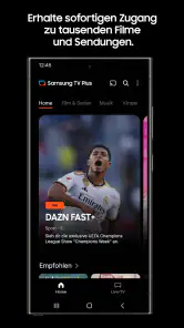 Samsung TV Plus screenshot