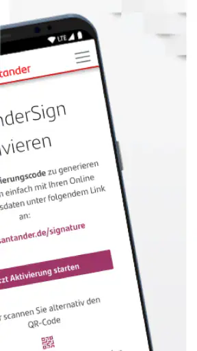 SantanderSign screenshot