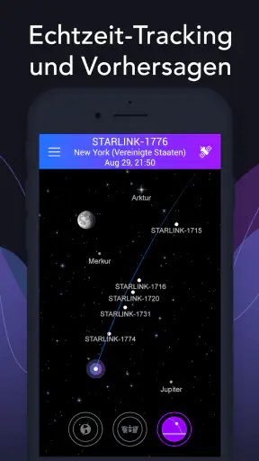 Satellite Tracker by Star Walk screenshot