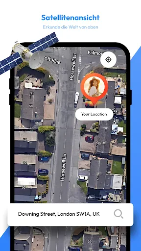 Satellitenansicht-Karten-Radar screenshot