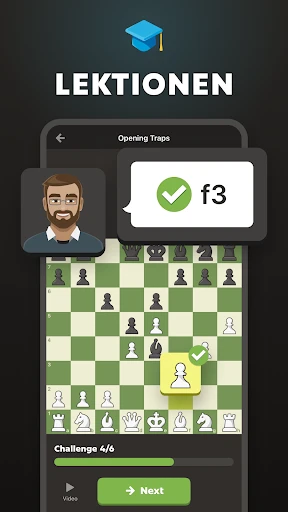 Schach - Spielen und Lernen screenshot