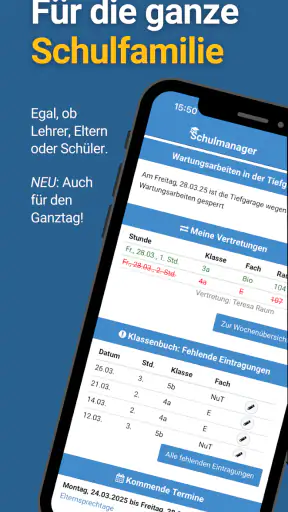 Schulmanager Online screenshot
