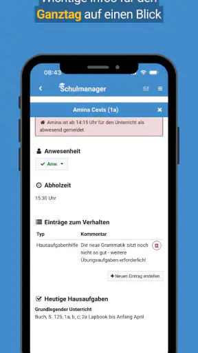 Schulmanager Online screenshot