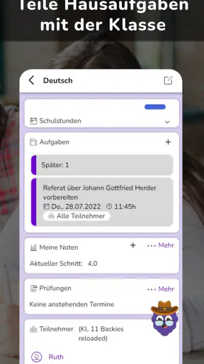 Schulplaner & Ausbildung screenshot