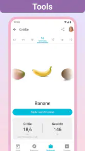 Schwangerschaft + Tracker-App screenshot