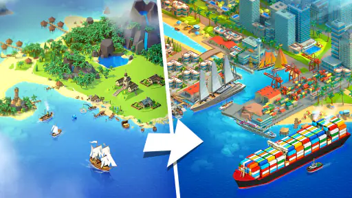 Sea Port: Manage Ship Tycoon screenshot