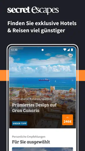 Secret Escapes: Urlaub & Hotel screenshot