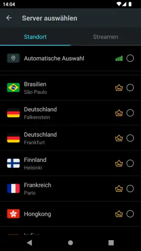 Secure VPN－Sichereres Internet screenshot