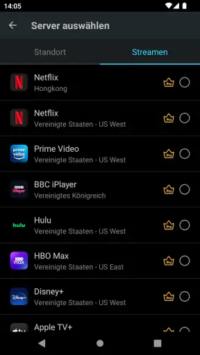 Secure VPN－Sichereres Internet screenshot