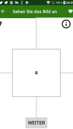 Sehtest screenshot