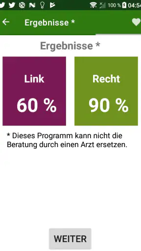 Sehtest screenshot