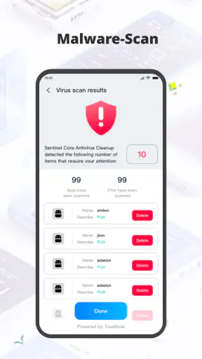 Sentinel Security - Antivirus screenshot