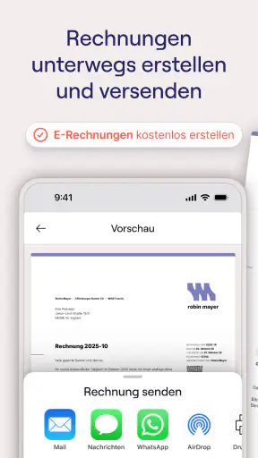 sevdesk Buchhaltung & Rechnung screenshot