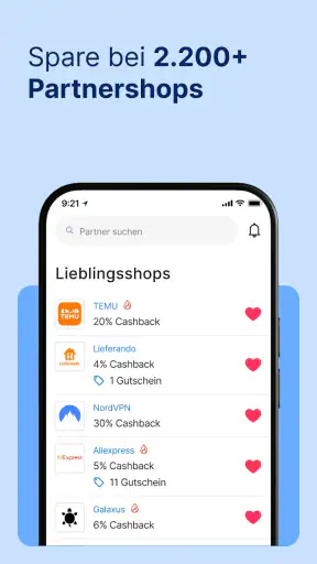 Shoop - Cashback & Gutscheine screenshot