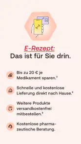 Shop Apotheke: E-Rezept App screenshot