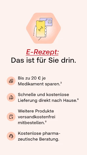 Shop Apotheke: E-Rezept App screenshot