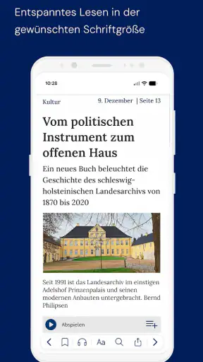 shz E-Paper screenshot