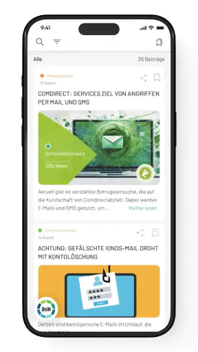 SiBa - Sicherheitsbarometer screenshot