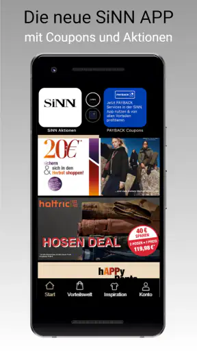 SiNN APP screenshot
