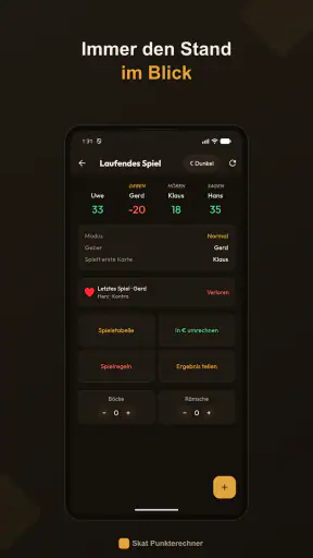 Skat Punkte Rechner screenshot