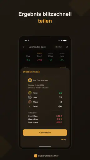 Skat Punkte Rechner screenshot