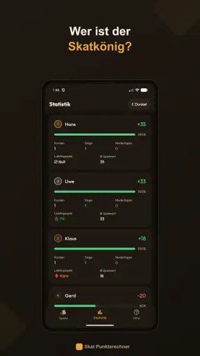 Skat Punkte Rechner screenshot