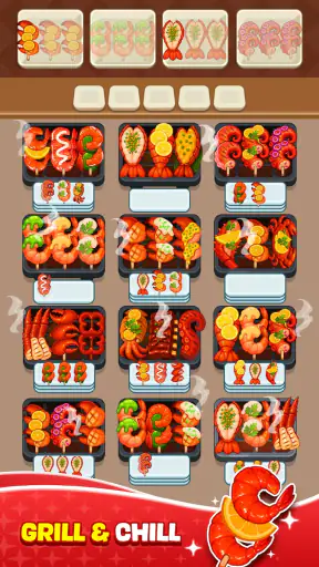 Skewer Jam: Food Sort screenshot