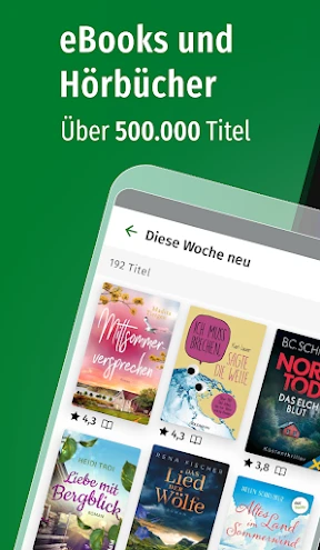 Skoobe: Bücher lesen und hören screenshot