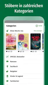 Skoobe: Bücher lesen und hören screenshot