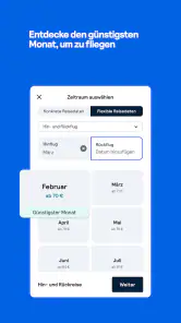 Skyscanner Flüge Hotels Autos screenshot