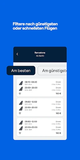 Skyscanner Flüge Hotels Autos screenshot
