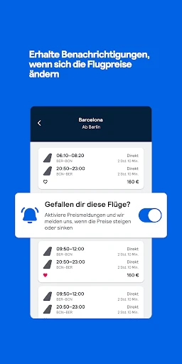 Skyscanner Flüge Hotels Autos screenshot