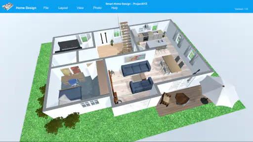 Smart Home Design | Grundriss screenshot