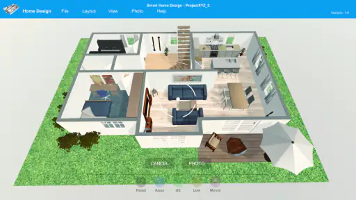 Smart Home Design | Grundriss screenshot