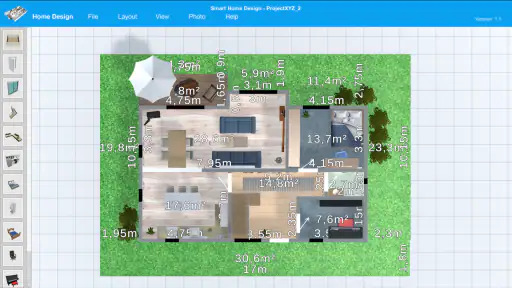 Smart Home Design | Grundriss screenshot