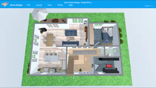 Smart Home Design | Grundriss screenshot