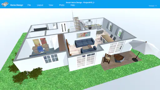 Smart Home Design | Grundriss screenshot