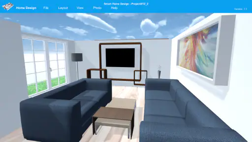 Smart Home Design | Grundriss screenshot