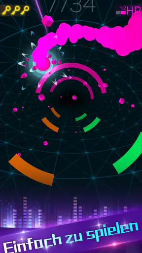 Smash Colors: Musik Ball screenshot