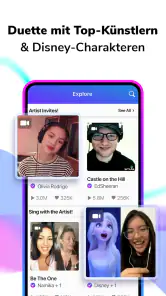 Smule: Sing & Nimm Karaoke auf screenshot