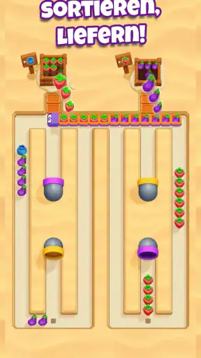 Snacky Dash: Food Maze Puzzle screenshot